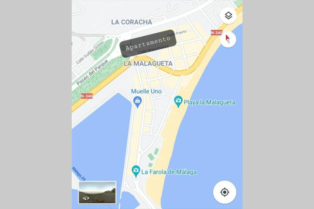 Nuevo Apartamento Lujo Playa Malagueta-Centro Малага Екстериор снимка